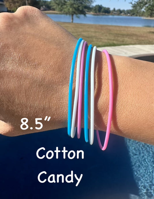 Cotton Candy Bracelet Set - 8.5"